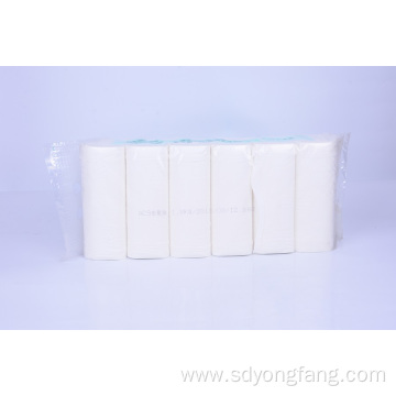 Soft Wood Pulp Toilet Roll Tissue Paper